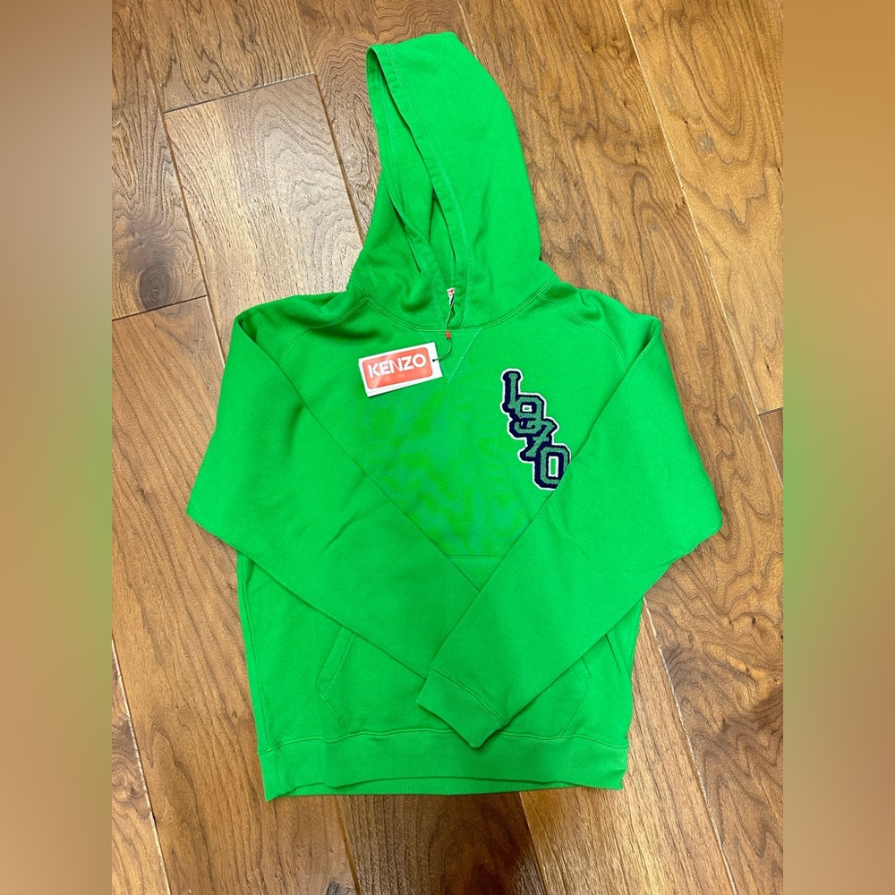 Heavyweight Kenzo Hoodie green M